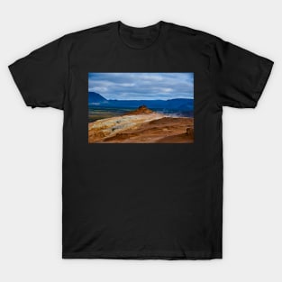 Námafjall mountain, Myvatn, Iceland T-Shirt